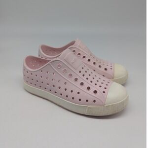 Native Jefferson Kids Size C12 Pink Slip On Perforated EVA Water Shoes Sneakers